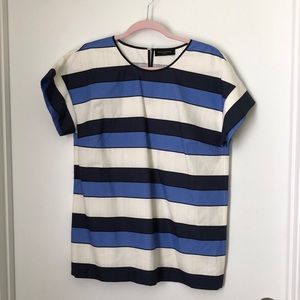 ❤️🔥PIAZZA SEMPIONE striped blouse size 44